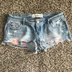 Hollister denim shorts